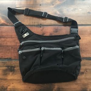 Diaper Dude Diaper Bag for Cool Dads - Black